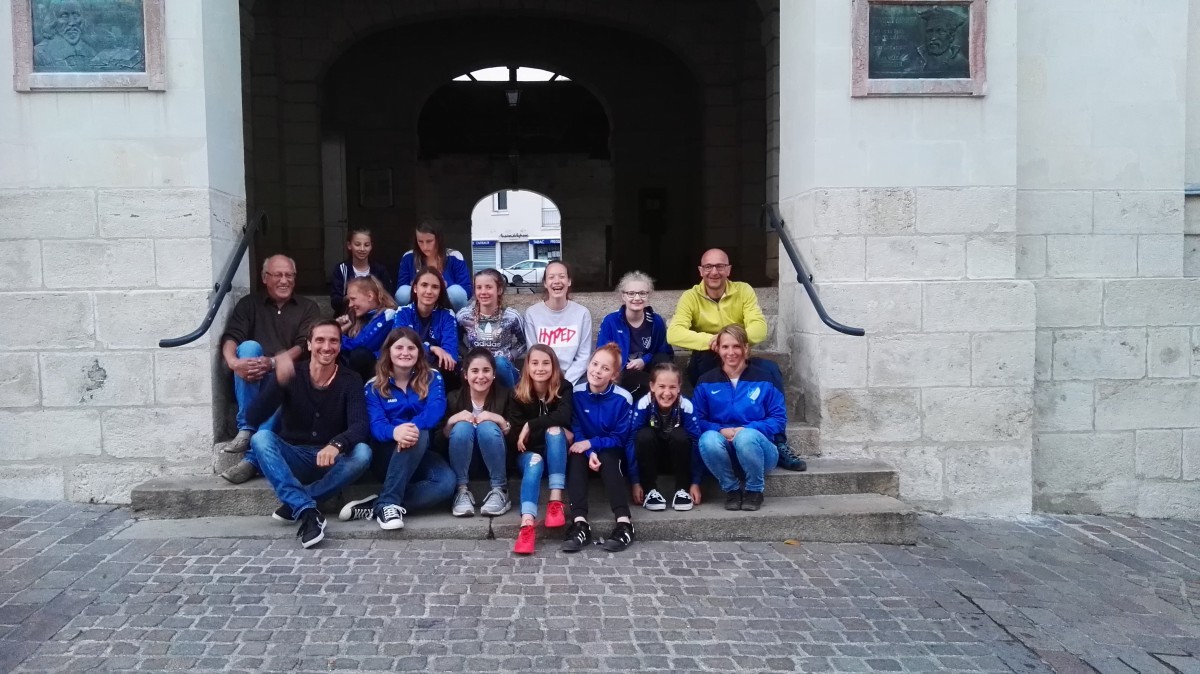 Die U13 Mädels des FSV Reimlingen beim Turnier in Frankreich